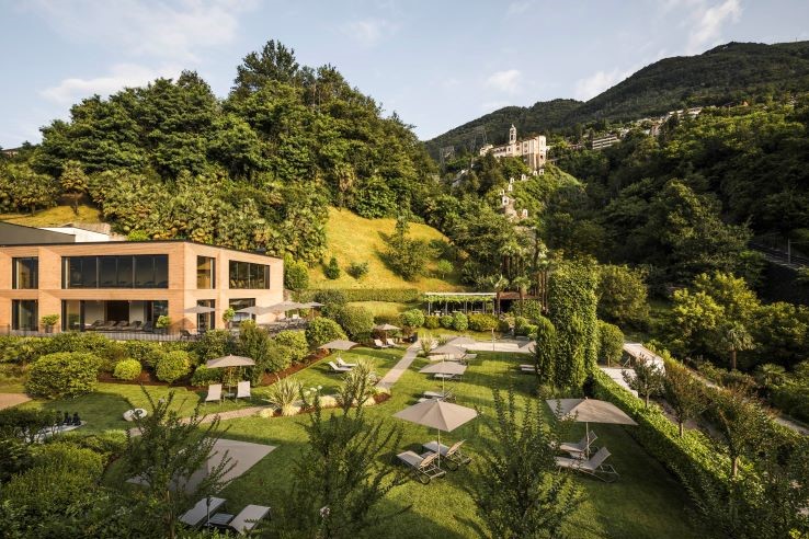 Hotel Belvedere, gardens and spa